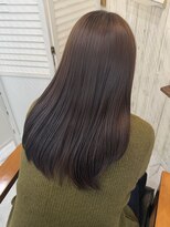 ユイン(YUIN)&nbsp;ツヤ感重視　髪質改善ブラウンカラー