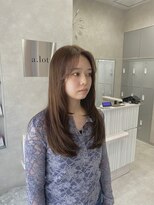 アロット 溝の口店(a.lot) レイヤーカット/韓国ヘア/透明感カラー/顔まわりレイヤー