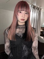 ヨハク 大阪梅田中崎町(yohaku)&nbsp;【misaki】切りっぱなしロング×フェイスレイヤー
