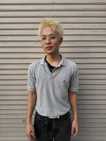 ハイセンス(HISENSE)&nbsp;メンズハイトーンカラースパイキーショートメンズショート【GIA