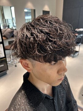 ブラッシュ バイ フォルテ 静岡 草薙店(Brush by FORTE) ツイストスパイラル　シャドウパーマ　静岡　草薙　眉毛　メンズ