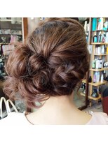 オーバーキャプテンネイキッド(OVER CAPTAIN NAKED)&nbsp;編み込みサイドアップ