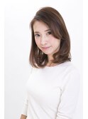 大人可愛いナチュラルミディ