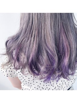 テクライズ 豊橋店(TECHRISE) インナーハイライト×バイオレット