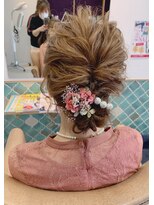 アドラーブル ヘアサロン(Adorable hair salon) 結婚式ヘアアレンジ