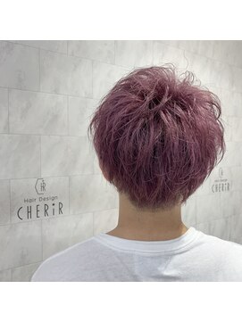 シェリール(CHERiR) オシャレマッシュ＆ベリーピンク☆ブリーチ2回以上