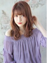 アフロート ルヴア(AFLOAT RUVUA)&nbsp;【オレンジブラウンカラー】×【大人なゆるふわスタイル】