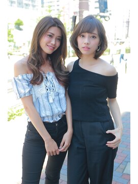 サイン ヘア イノベーション(sign HAIR INNOVATION) 大人可愛い、色気、小顔カットひし形シルエット【錦糸町】