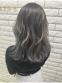 20代30代★スタイリング簡単♪イルミナ透明感アッシュベージュ