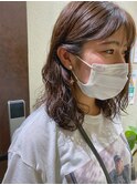 【三ツ井純】スタイリング簡単☆ゆるふわミディコテ巻き風パーマ