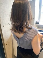 エイム(aim)&nbsp;レイヤーカット × ベージュカラー