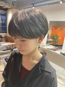 コワファーストナガサキシャンプーボーイ(COIFF1RST NAGASAKI SHAMPOO BOY) 大人可愛い20代30代40代ひし形小顔丸みショート