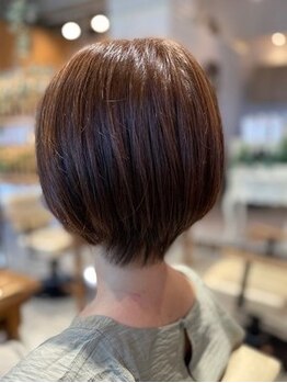 ヘアガーデンチェレステ(hair garden celeste)の写真/高い彩度×ダメージレスな【COTAカラー】使用♪髪に負担をかけず艶感たっぷりの仕上がりに…★