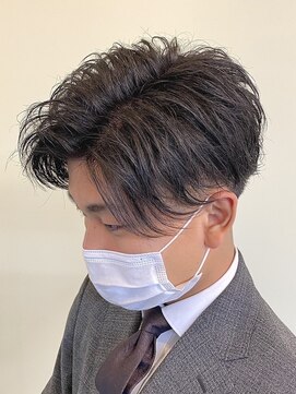 バブー バイ ビューティービースト アカデミー 広島店(ba-boo) 骨格補正カット×ニュアンスパーマ
