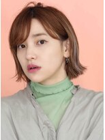 ロビー 表参道(ROBBY)&nbsp;外ハネボブ／インナーカラー／大人ショート／表参道／30代40代50