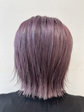 ヘアポジション 大曲飯田店(HAIR Position) フルブリーチ+ピンクバイオレット