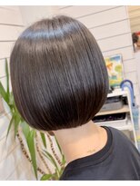 ラニハナクドウ(lanihana.kudo)&nbsp;+＊～シームレスショートボブwithハニーグレージュ～＊+