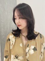 ヨーク(YOKE)&nbsp;【 YOKE 】ミディアムフェイスレイヤー小顔大人くびれ韓国