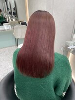 ロンド マーレ 天神大名店(Lond mare) イメチェン/チェリーブラウン/フェミニン/ダークアッシュ/束感