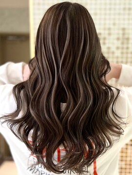 ジルブラン(JIL BLAN) ハイライトバレイヤージュダブルカラー20代30代40代グレージュ