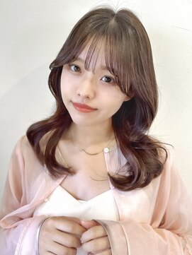 ラボヌールヘアーレーヴ 池袋店(La Bonheur hair reve) ショコラアッシュヘルシースタイルふんわりカール小顔カット