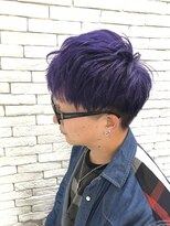 ビービーエムヘアー(BBM hair)&nbsp;マッシュショート×バイオレットカラー