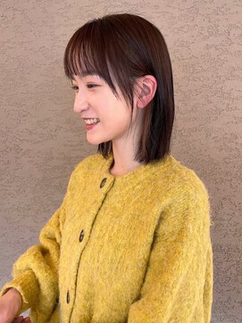 ビファインべクス(Befine becs) ふわっと明るい印象に！ナチュラルくすみブラウンカラー★