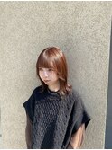 秋っぽカラー × ミディアム