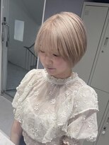 バレ(BALE)&nbsp;ミルクティーベージュ/ハイトーン/滋賀ブリーチ/10代/20代/草津