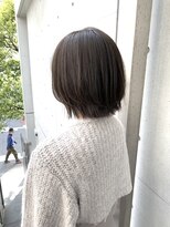 ディジョン(Dijon)&nbsp;韓国顔まわりレイヤーカットグレージュオリーブベージュブラウン