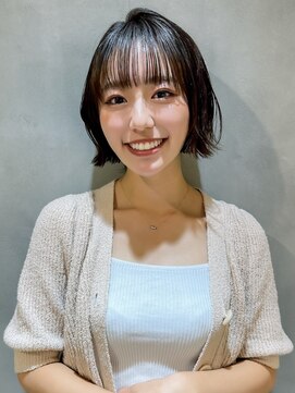 ロンド ブランシュ 錦糸町北口(Lond blanche) ◎ショートから伸ばし中でも可愛いボブ