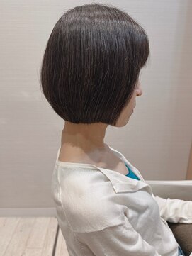 コーエン(cowen) 大人かわいい☆首周りもスッキリ！ミニボブ♪髪質改善ストレート