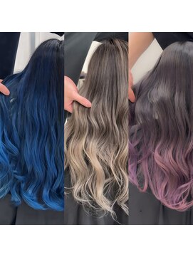 アライブ ハラジュク(ALIVE harajuku) 今流行りの海外風バレイヤージュ