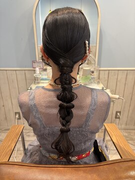 ロコ 門前仲町店(Loco by neolive) タイト編み下ろしアレンジ