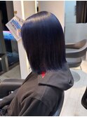 ツヤボブ/ダークネイビー