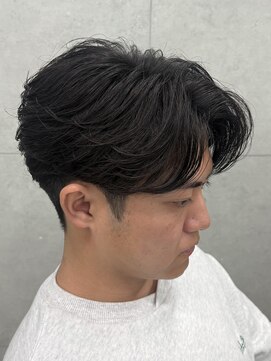 エデアンホンテン メンズサロン(EDEAN 本店 （旧：EDEAN 上通）) 熊本フェザーパーマ フェザーショート MEN'S HAIR メンズパーマ