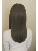 ◇カット+シルク酸性ストレート＆オーガニックカラー◇¥36800