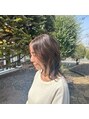 ヘアルーム フラット(HAIR ROOM flat)&nbsp;可愛らしさを残したかっこよくなりすぎないウルフレイヤーstyle.