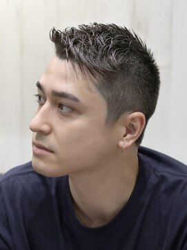 ヨシザワインク プレミアム 横浜 桜木町店(YOSHIZAWA Inc. PREMIUM) ネイティブカーリーブリティッシュメンズベリーショート