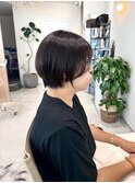 ミニウルフシンプルだけど計算された美フォルムボブ
