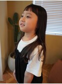 女の子キッズカット