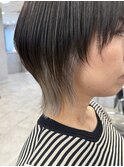 ブリーチなしダブルカラー/レイヤー/縮毛矯正/髪質改善/学割U24