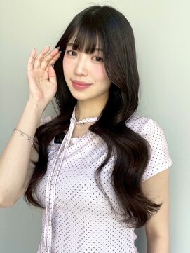 トリッカ シブヤ(TRICCA SHIBUYA) 髪質改善カラー/アメイジア/ロングレイヤー/小顔顔まわり/韓国