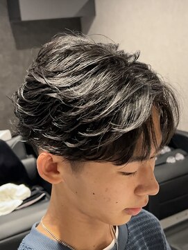 エデアンルクラ 下通(EDEAN Leclat) 熊本メンズヘア　長めフェザー　アイロンセット