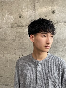 レンゲン(LENGEN) メンズパーマフェードバーバーツイスト理容室カット