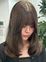 ノート(note)&nbsp;韓国風レイヤーカット髪質改善ダブルカラーハッシュカット