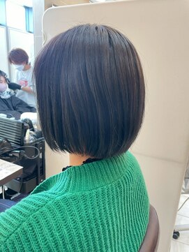 髪質改善/顔周りレイヤーカット/グレージュ[千葉/千葉駅]