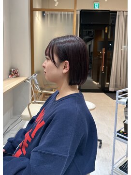 ルディー バイ ヘアーポケット(rudii by HAIR POCKET) Bob×Cherryred