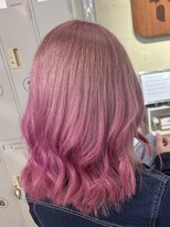 ナチュラルプラス 築町店(natural+)&nbsp;グラデーションピンク