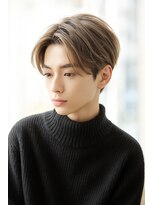 ノアドココ(noix de coco)&nbsp;ナチュラルセンターパート/ミルクティーベージュ